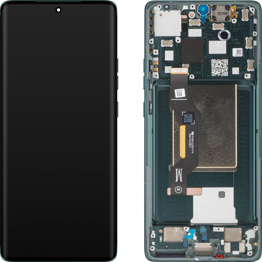 Οθόνη αφής Motorola Edge 50, με πλαίσιο, πράσινο της ζούγκλας, πακέτο σέρβις 5D68C25136 