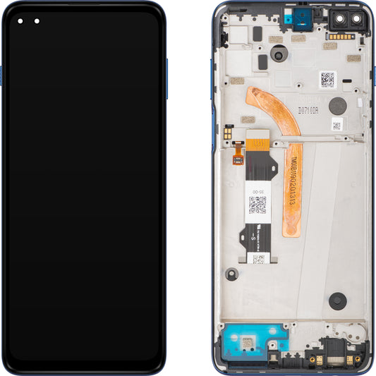 Motorola Moto Moto G 5G Plus Οθόνη αφής με πλαίσιο, Azury Blue, πακέτο σέρβις 5D68C17494