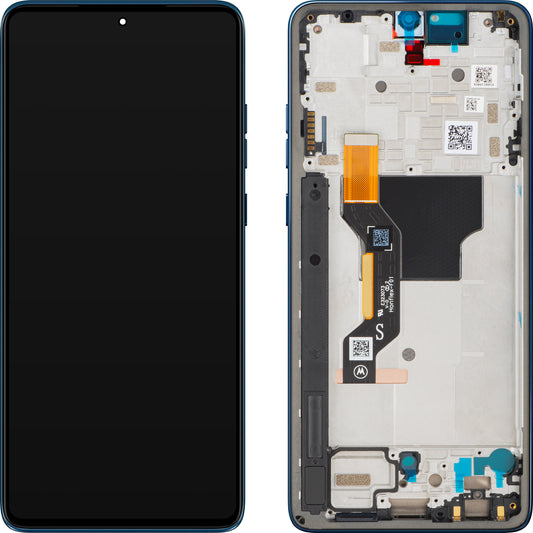 Οθόνη με οθόνη αφής Motorola Moto G Stylus 5G (2025), με πλαίσιο, Ναυτικό Μπλε (Gibraltar Sea), Service Pack 5D68C29806