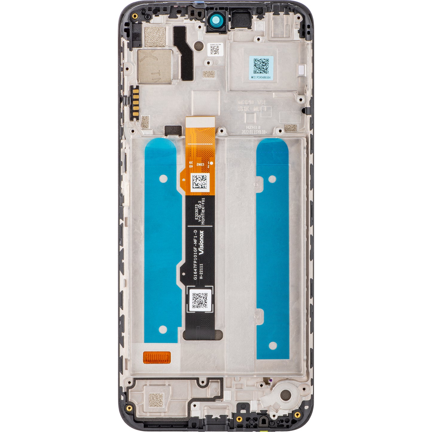 Οθόνη αφής Motorola Moto G31 (XT2173-3), με πλαίσιο, μαύρο, πακέτο σέρβις 5D68C19989