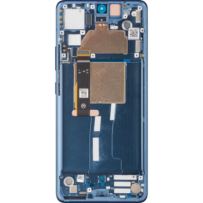 Οθόνη αφής Motorola Edge 30 Fusion, με πλαίσιο, μπλε (Neptune Blue), πακέτο σέρβις 5D68C21538