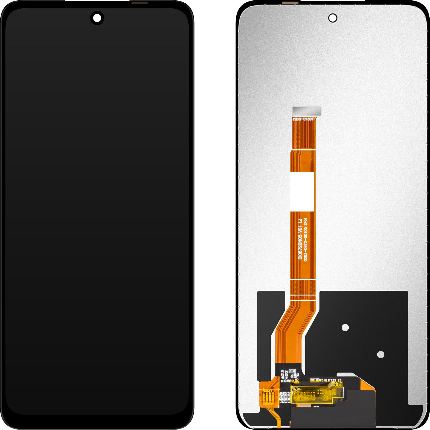 Οθόνη με οθόνη αφής MP συμβατή με Realme C67 4G