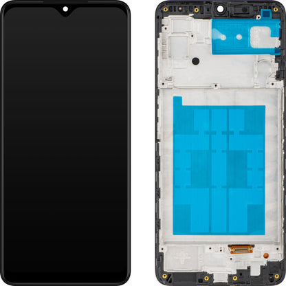 Οθόνη με οθόνη αφής MP συμβατή με Samsung Galaxy M22 M225, με Πλαίσιο, Μαύρη