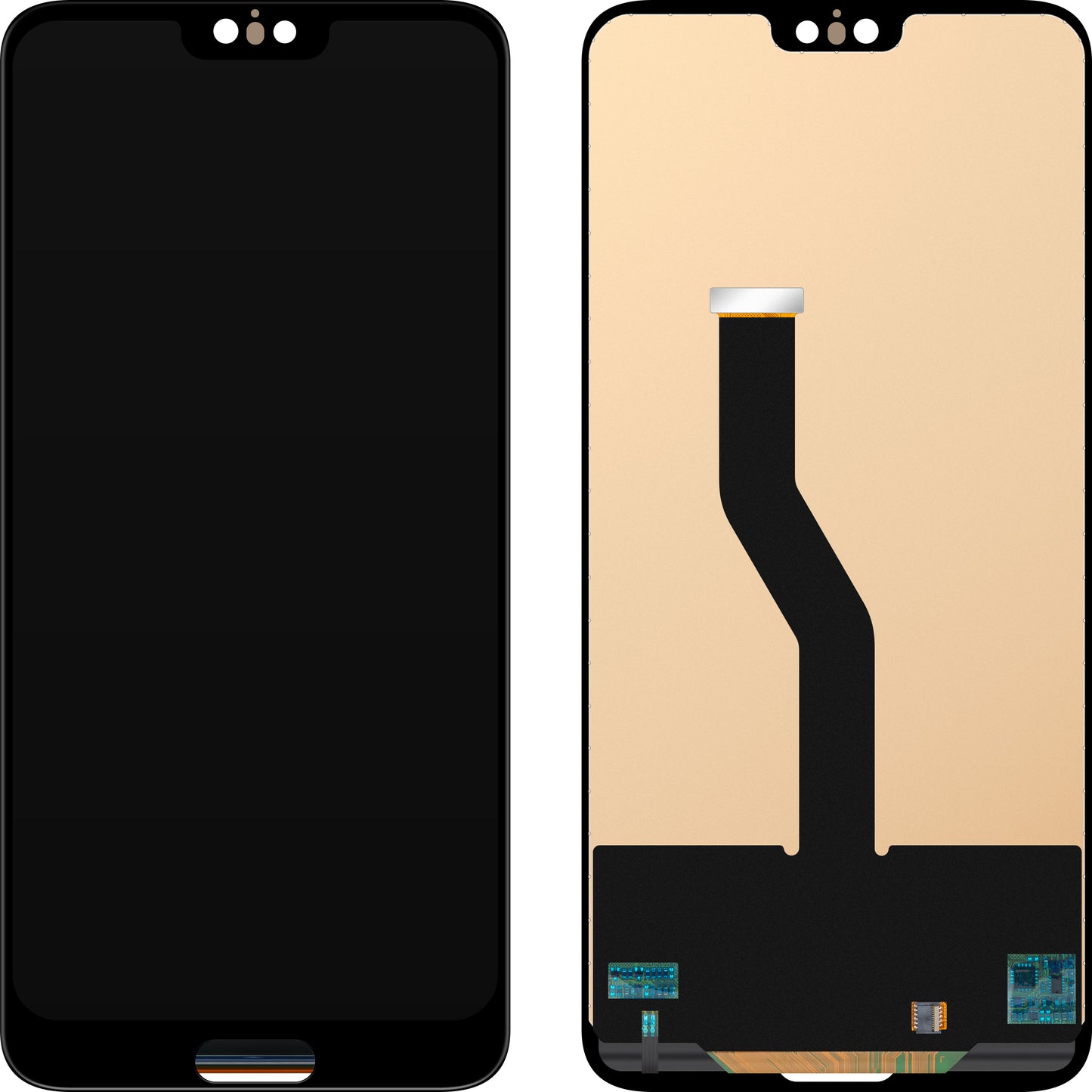 Οθόνη με οθόνη αφής MP συμβατή με Huawei P20 Pro