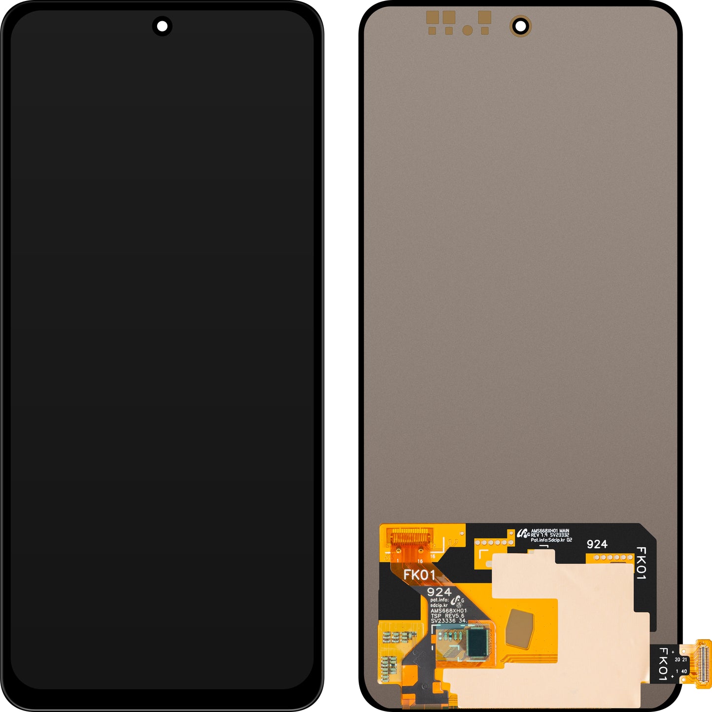 Οθόνη με Touchscreen MP συμβατή με vivo S18e / T3 / V29e / V30 Lite / V40 SE / Y100 / Y100 4G