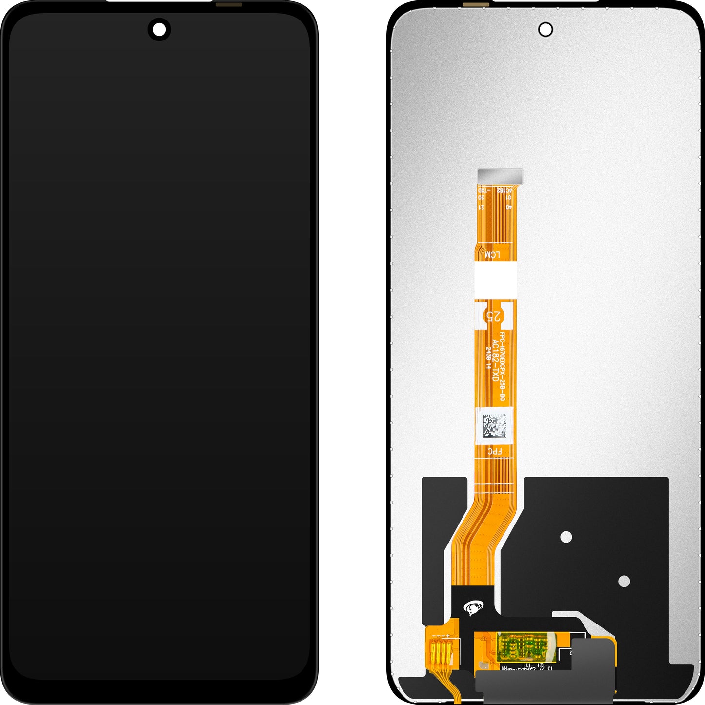 Οθόνη με Touchscreen MP συμβατή με Oppo A5 4G