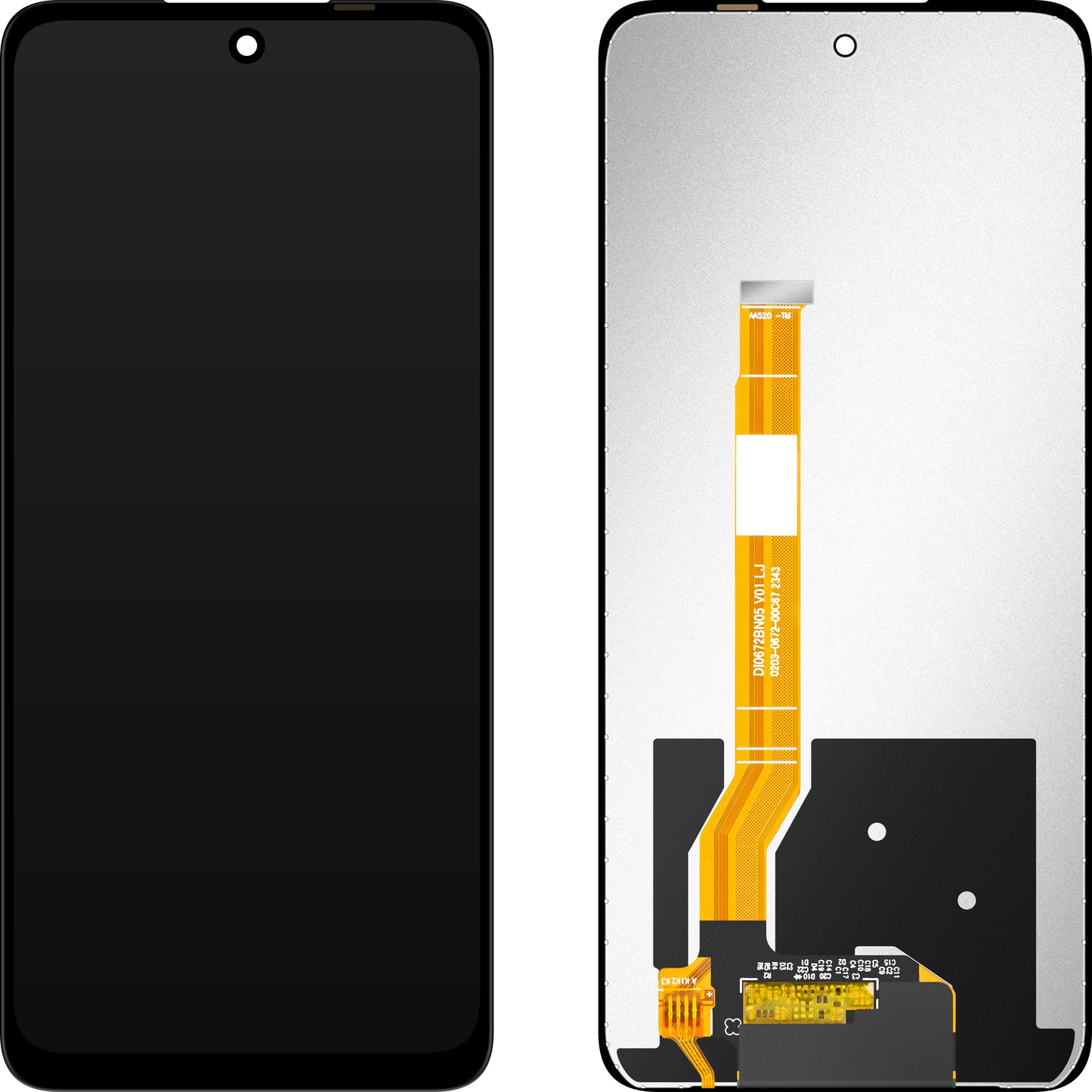 Οθόνη με οθόνη αφής MP συμβατή με Realme C75 4G