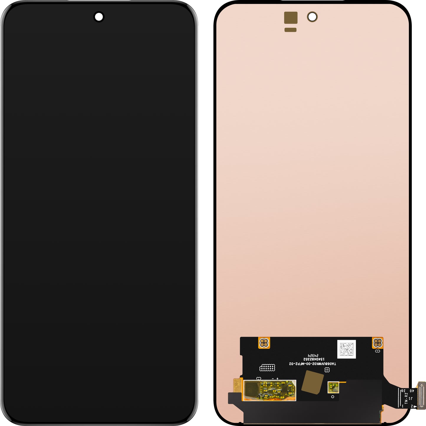 Οθόνη με οθόνη αφής MP συμβατή με Oppo Reno13 Pro