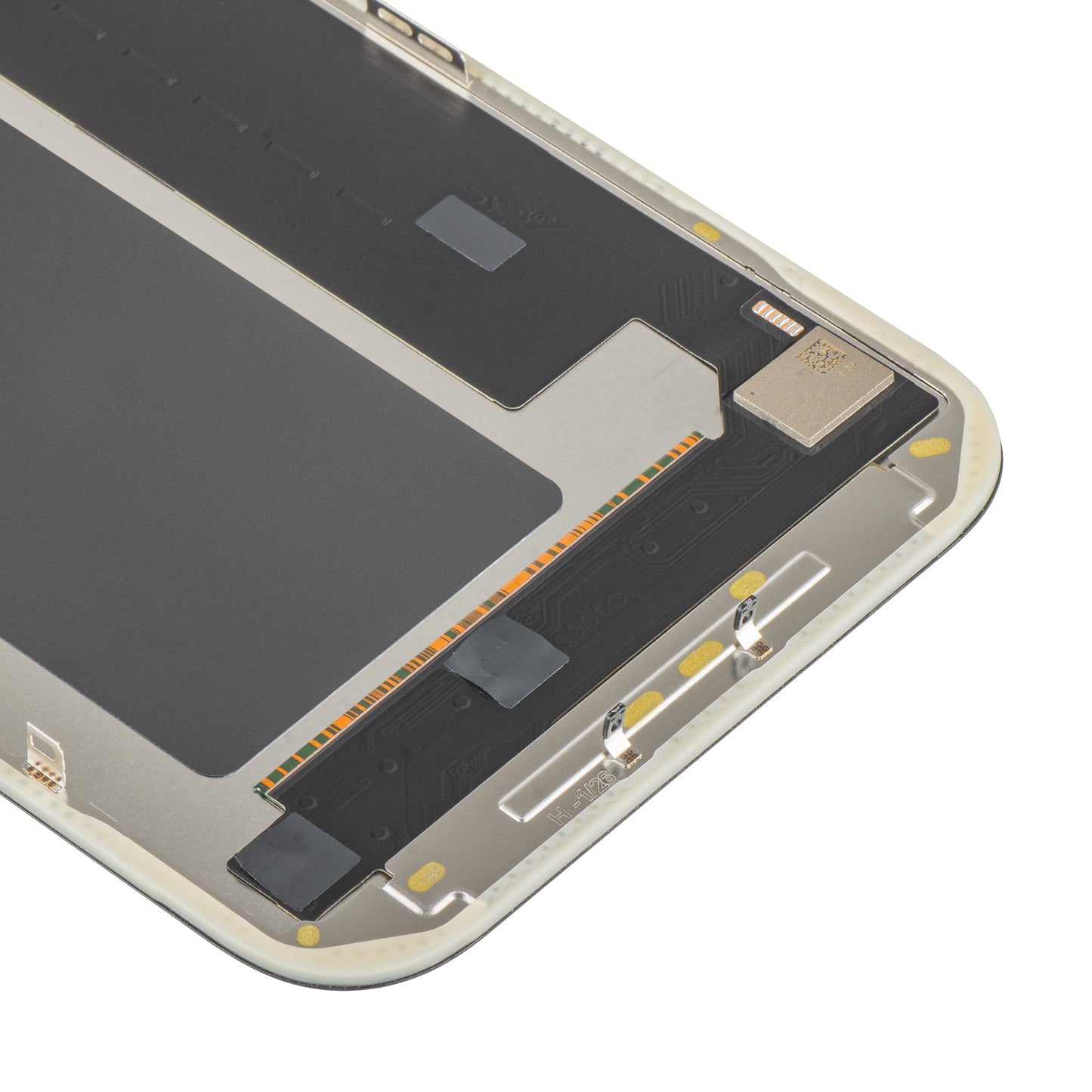 Οθόνη με Touchscreen MP συμβατή με Apple iPhone 17 Pro Max, με Πλαίσιο, Έκδοση OLED FHD IC Movable, Μαύρο