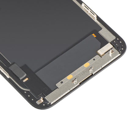 Οθόνη με Touchscreen MP συμβατή με Apple iPhone 11 Pro Max, με Πλαίσιο, Έκδοση OLED FHD IC Movable, Μαύρο
