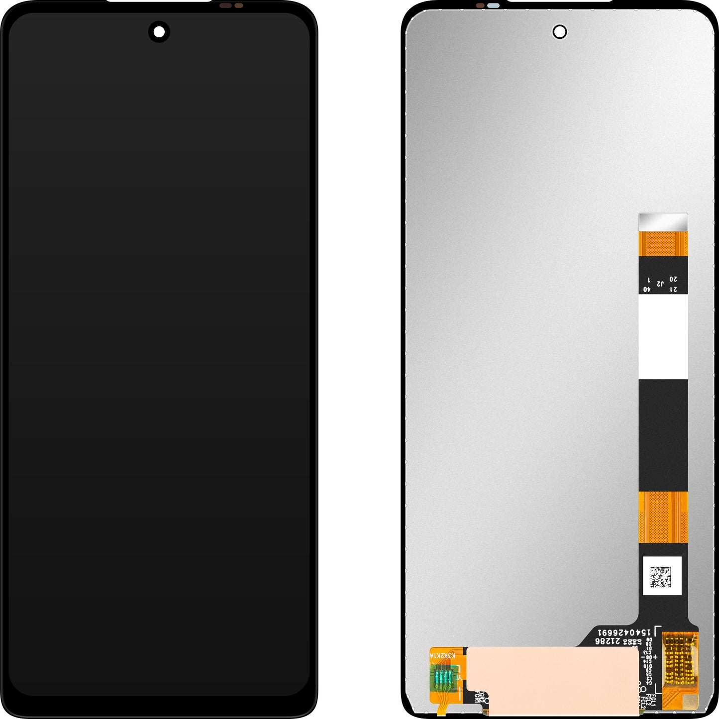 Οθόνη με οθόνη αφής MP συμβατή με Motorola Moto G200 5G