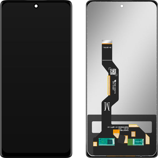 Οθόνη με οθόνη αφής MP συμβατή με Motorola Moto G85