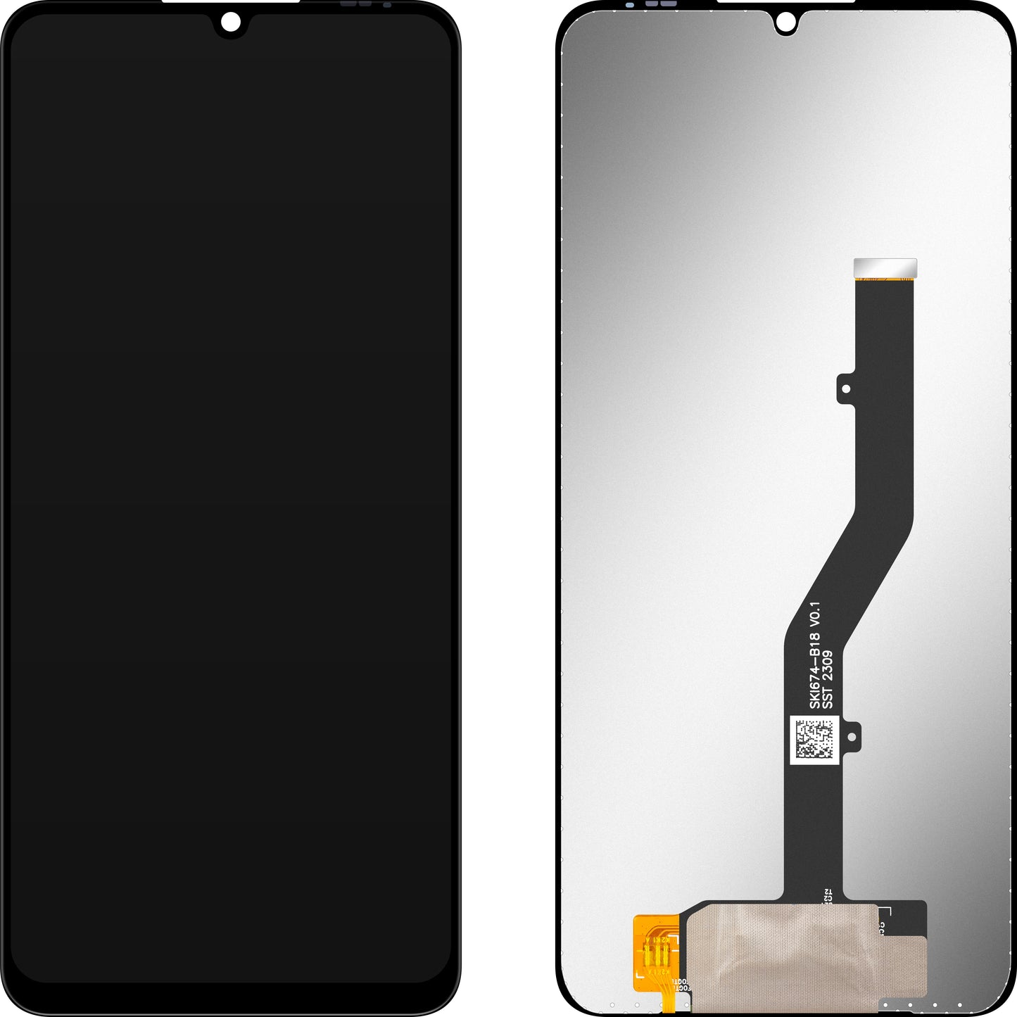 Οθόνη με Αφής MP συμβατή με ZTE Blade A72 / A72s / V40 Vita