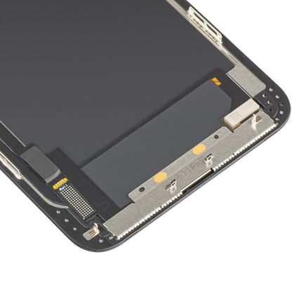 Οθόνη με Touchscreen MP συμβατή με Apple iPhone 11 Pro Max, με Πλαίσιο, Έκδοση OLED FHD IC Movable, Μαύρο