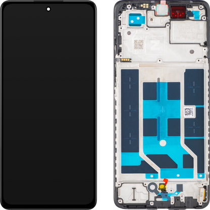 Display με Touchscreen OnePlus Nord CE4 Lite, με Πλαίσιο, Μαύρο, Service Pack 621029000221