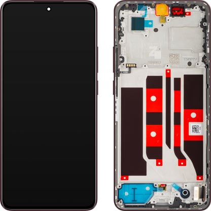 Οθόνη με οθόνη αφής Oppo F25 Pro / Reno11 F, με πλαίσιο, Cherry, Service Pack 621029000177 