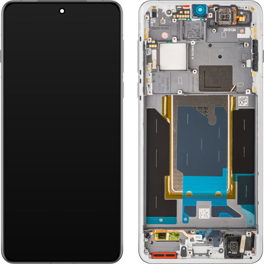 Οθόνη με Αφή Oppo Find X8 Pro, με Πλαίσιο, Λευκό (Pearl White), Service Pack 621029000357
