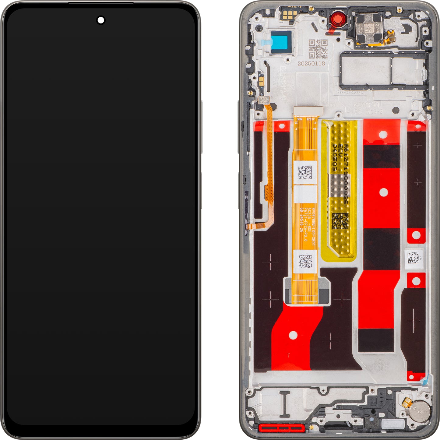 Οθόνη με Αφή Oppo A5 Pro 4G, με Πλαίσιο, Καφέ (Mocha Brown), Service Pack 621029000463