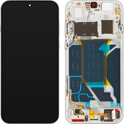 Display με Touchscreen Oppo Find X9 Pro, με Πλαίσιο, Λευκό (Silk White), Service Pack 621029000721