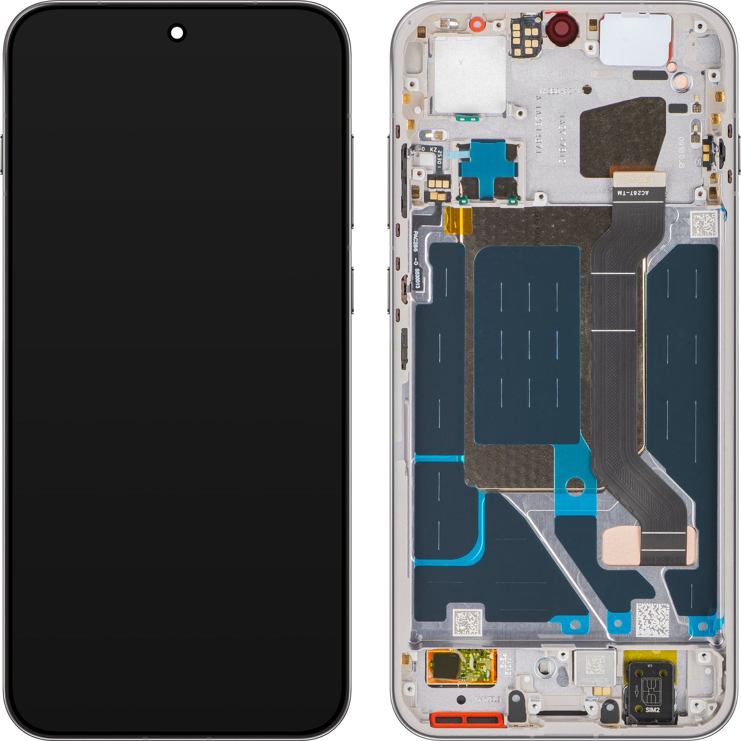 Οθόνη με Αφή Oppo Find X9, με Πλαίσιο, Γκρι (Titanium Grey), Service Pack 621029000716