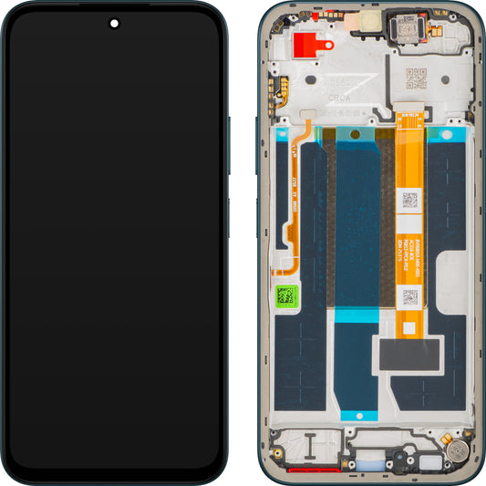 Display με Touchscreen Oppo A6, με Πλαίσιο, Μπλε (Sapphire Blue), Service Pack 621029000758