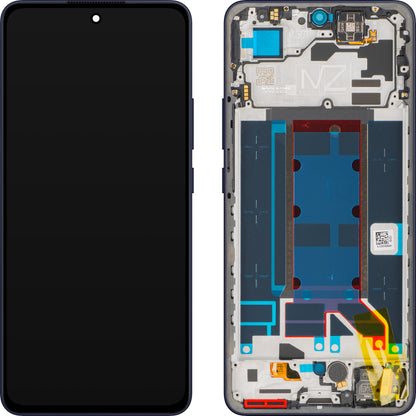 Οθόνη με Αφή Oppo Reno13 FS 5G / Reno13 F, με Πλαίσιο, Μπλε (Luminous Blue), Service Pack 621029000452