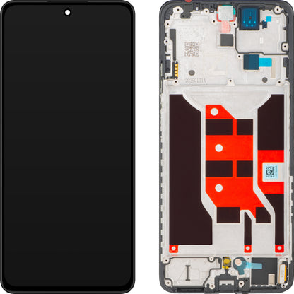 Οθόνη με οθόνη αφής Oppo Reno12 F, με πλαίσιο, μαύρο, Service Pack 621029000258