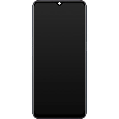 Οθόνη με οθόνη αφής Oppo Reno3 5G / Find X2 Lite, με πλαίσιο, Moonlight Black, Service Pack 4903624