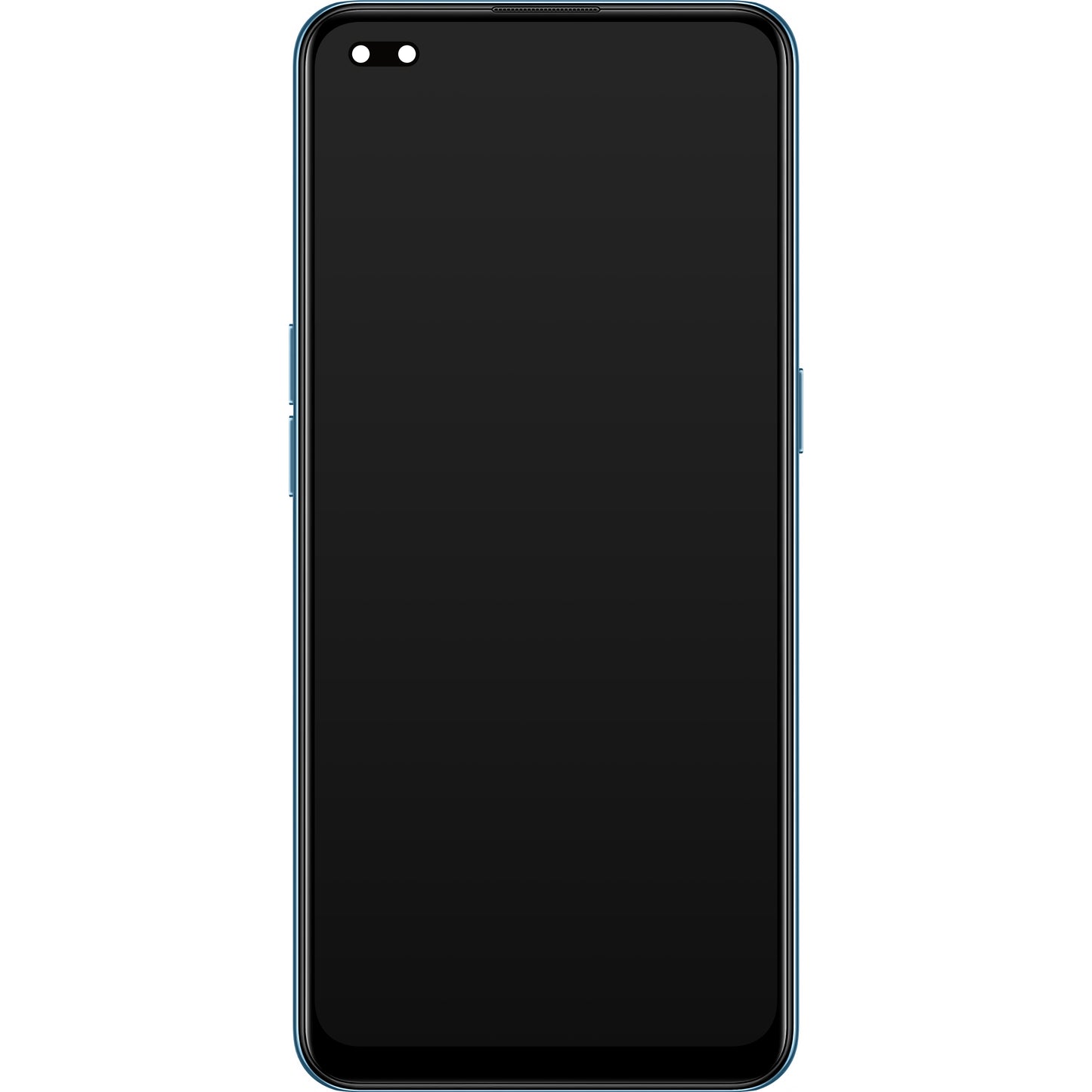 Οθόνη αφής Oppo Reno4 5G, με πλαίσιο, μπλε (Galactic Blue), Service Pack 4904704