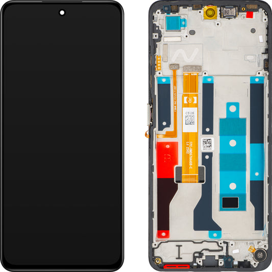 Οθόνη με οθόνη αφής Realme C75 5G, με πλαίσιο, Χρυσό, Service Pack 621029000536