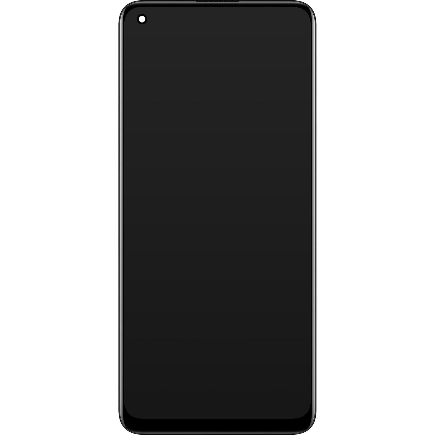 Οθόνη αφής Realme 7 Pro, με πλαίσιο, μαύρο, πακέτο σέρβις 4904996