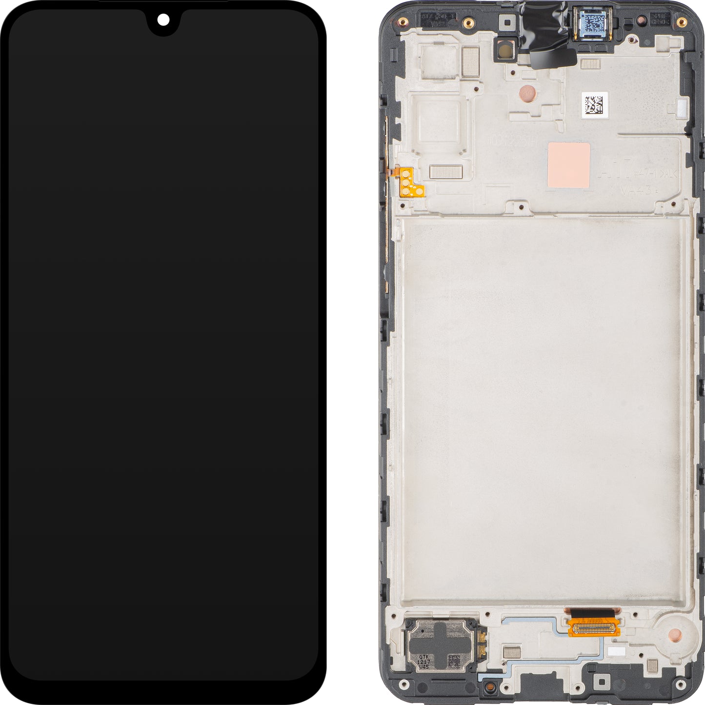 Οθόνη με Αφή Samsung Galaxy A17 4G, με Πλαίσιο, Μαύρο, Service Pack GH82-38527A