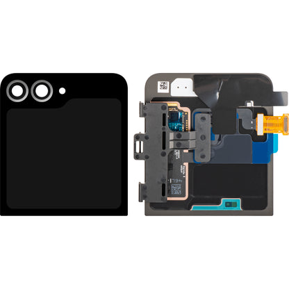 Display με Touchscreen Samsung Galaxy Z Flip6 F741, Sub Outer, Ασημί (Silver Shadow), Service Pack GH97-30012A