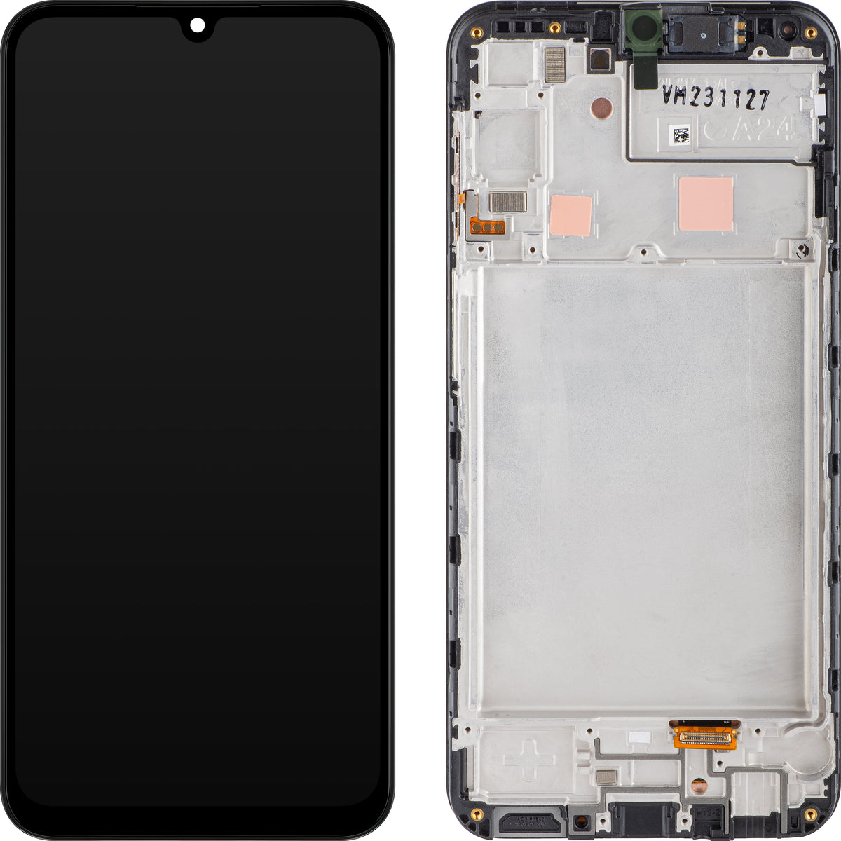 Οθόνη με Αφή Samsung Galaxy A24 4G A245, με Πλαίσιο, Μαύρη, Swap GH82-31240A