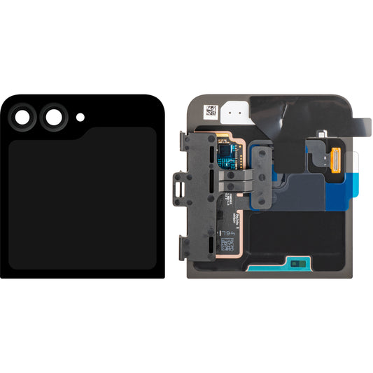 Οθόνη με Αφή Samsung Galaxy Z Flip7 FE F761, Υποεξωτερική, Μαύρη, Πακέτο Σέρβις GH97-30985A
