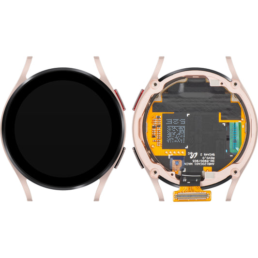 Οθόνη με οθόνη αφής Samsung Galaxy Watch FE, με πλαίσιο, έκδοση BT, ροζ χρυσό, πακέτο υπηρεσιών GH97-30050D