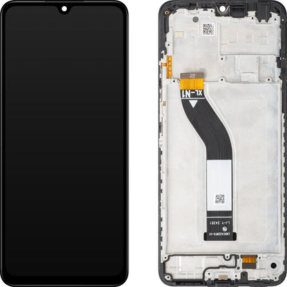 Οθόνη με Αφή Xiaomi Poco C75 / Redmi A3 Pro / 14C, με Πλαίσιο, Μαύρο, Service Pack 5600020C3NL00