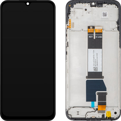 Οθόνη με Αφή Xiaomi Poco C85 4G / Redmi 15C 4G, με Πλαίσιο, Παγκόσμια Έκδοση, Μαύρο, Service Pack 560009000O700