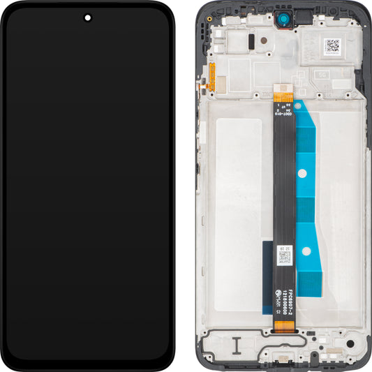 Οθόνη με Αφή Xiaomi Poco M7 4G / Redmi 15 4G, με Πλαίσιο, Έκδοση Ευρώπης, Μαύρη, Service Pack 560001O19AP00
