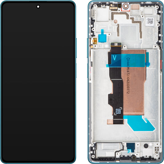 Οθόνη με οθόνη αφής Xiaomi Poco F5, με πλαίσιο, μπλε, Swap 560003M16T00
