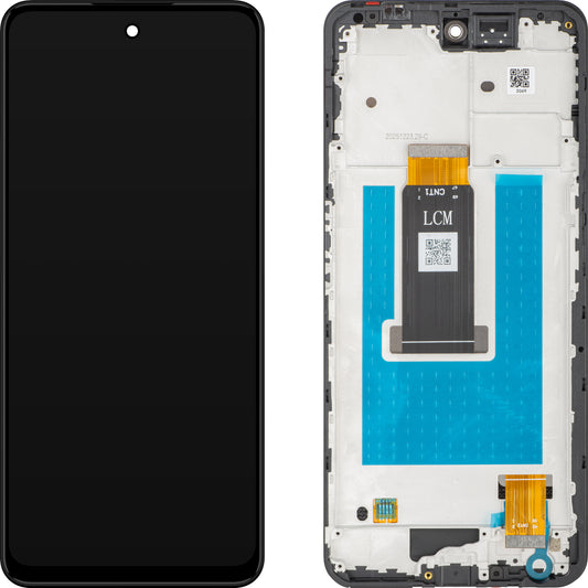 Οθόνη με οθόνη αφής ZTE nubia Neo 3, με πλαίσιο, μαύρο, Service Pack 123449501100