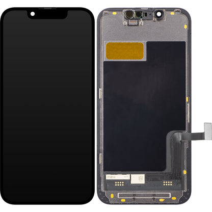 ZY Οθόνη αφής για Apple iPhone 13 mini, με πλαίσιο, LCD In-Cell IC Κινητή, Μαύρο