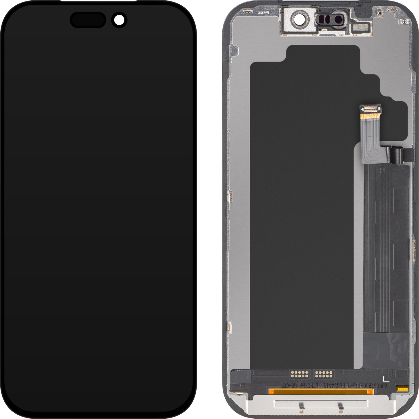 Οθόνη αφής ZY για Apple iPhone 17 Pro, με Πλαίσιο, Έκδοση LCD In-Cell IC Movable, Μαύρο