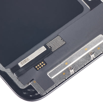 ZY Οθόνη αφής για Apple iPhone 14, με πλαίσιο, LCD In-Cell IC Κινητή, Μαύρο 