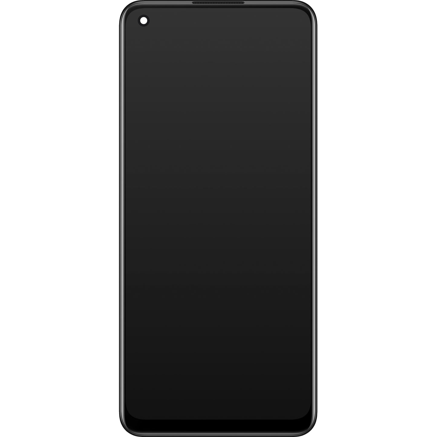 Οθόνη με οθόνη αφής Oppo Find X5 Lite / Reno7 5G, με πλαίσιο, Μαύρο, Service Pack 4130040