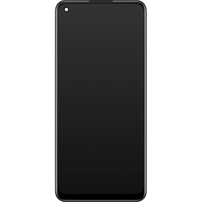 Οθόνη με οθόνη αφής Oppo Find X5 Lite / Reno7 5G, με πλαίσιο, Μαύρο, Service Pack 4130040