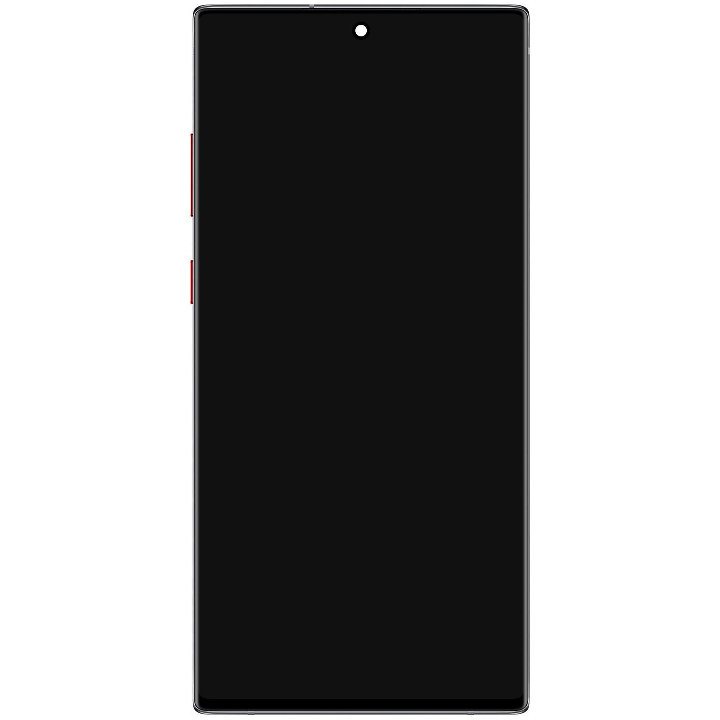 Οθόνη αφής Samsung Galaxy Note 10+ 5G N976 / Note 10+ N975, με πλαίσιο, μαύρο (Aura Black Star Wars), πακέτο σέρβις GH82-21620A