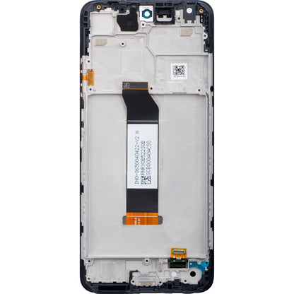 Οθόνη αφής Xiaomi Redmi Note 10 5G, με πλαίσιο, γκρι, Service Pack 5600020K1900