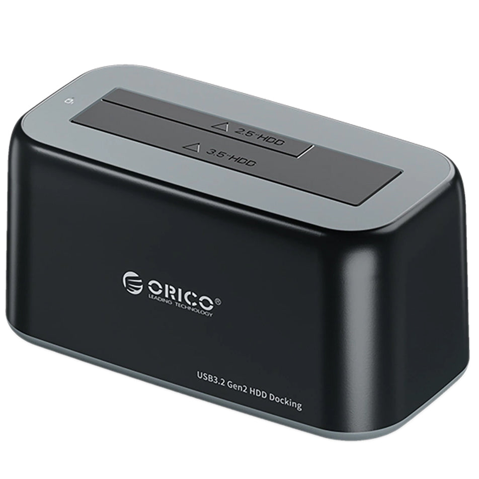 Docking Station Orico 6819C3 1-Drive για HDD / SSD SATA 2.5inch / 3.5inch, Μαύρο