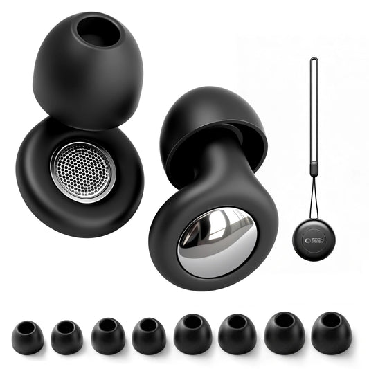 Προστατευτικά Αυτιών Tech-Protect QuietFit, Μαύρα